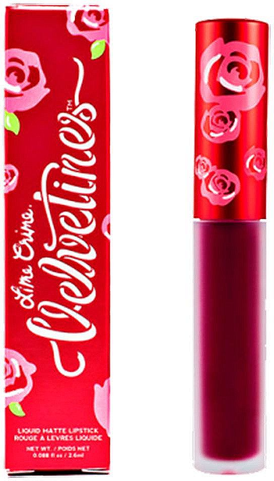 Lime Crime Помада для губ матовая Velvetines Beet It, 2,6 млL001-21-0000 Lime Crime Помада для губ матовая Velvetines Beet It, 2,6 млL001-21-0000Помада имеет невероятную стойкость – она плотно держится на губах с момента нанесения до момента снятия макияжа, абсолютно не размазывается и не стирается ни при каких условиях, даже при контакте с водой, поцелуях или приеме пищи. Смывается помада только специальными средствами для снятия макияжа.