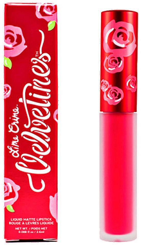Lime Crime Помада для губ матовая Velvetines True Love, 2,6 млL001-26-0000 Lime Crime Помада для губ матовая Velvetines True Love, 2,6 млL001-26-0000Помада имеет невероятную стойкость – она плотно держится на губах с момента нанесения до момента снятия макияжа, абсолютно не размазывается и не стирается ни при каких условиях, даже при контакте с водой, поцелуях или приеме пищи. Смывается помада только специальными средствами для снятия макияжа.