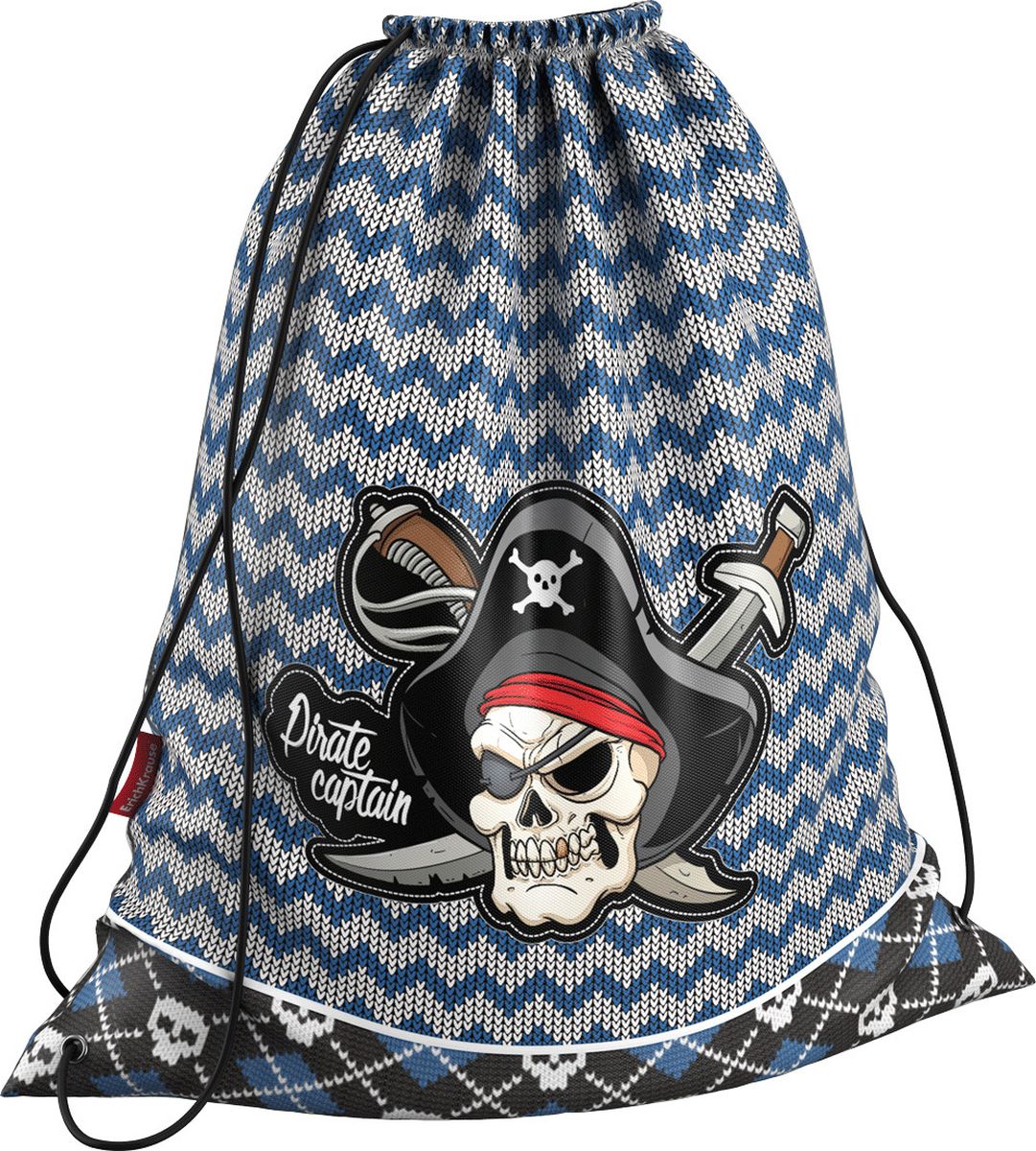 Erich Krause Сумка для сменной обуви Pirates42404 Erich Krause Сумка для сменной обуви Pirates42404Сумка для сменной обуви. Размер 44 x 35 см. Выполнена из водонепроницаемого материала.
