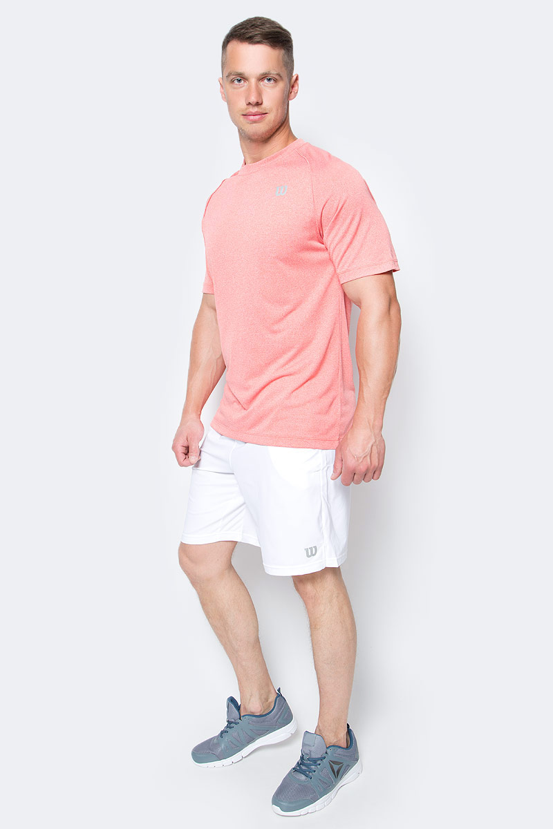 Шорты мужские Wilson Rush 9 Woven Short, цвет: белый. WRA746601. Размер M (50)WRA746601 Шорты мужские Wilson Rush 9 Woven Short, цвет: белый. WRA746601. Размер M (50)WRA746601Мужские шорты для тенниса Wilson Rush 9 Woven Short изготовлены из высококачественного полиэстера с уникальной технологией влаговыведения nanoWik. Модель дополнена широкой эластичной резинкой на поясе и двумя втачными карманами. Объем талии регулируется при помощи шнурка-кулиски в поясе. По бокам имеются небольшие разрезы.