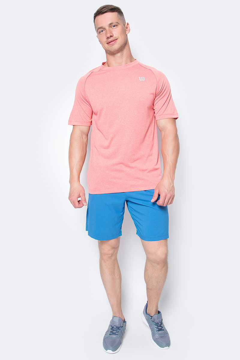 Шорты мужские Wilson Rush 9 Woven Short, цвет: темно-голубой. WRA746602. Размер XL (54)WRA746602 Шорты мужские Wilson Rush 9 Woven Short, цвет: темно-голубой. WRA746602. Размер XL (54)WRA746602Мужские шорты для тенниса Wilson Rush 9 Woven Short изготовлены из высококачественного полиэстера с уникальной технологией влаговыведения nanoWik. Модель дополнена широкой эластичной резинкой на поясе и двумя втачными карманами. Объем талии регулируется при помощи шнурка-кулиски в поясе. По бокам имеются небольшие разрезы.
