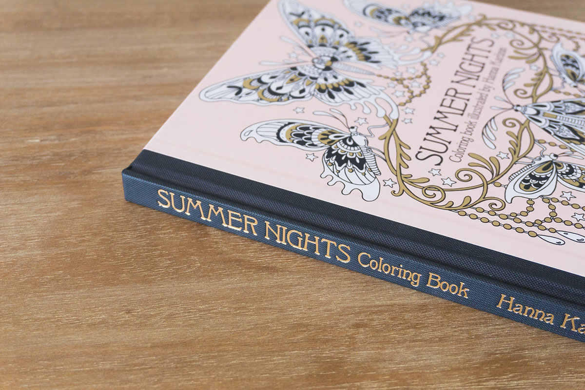 Summer Nights: Coloring Book