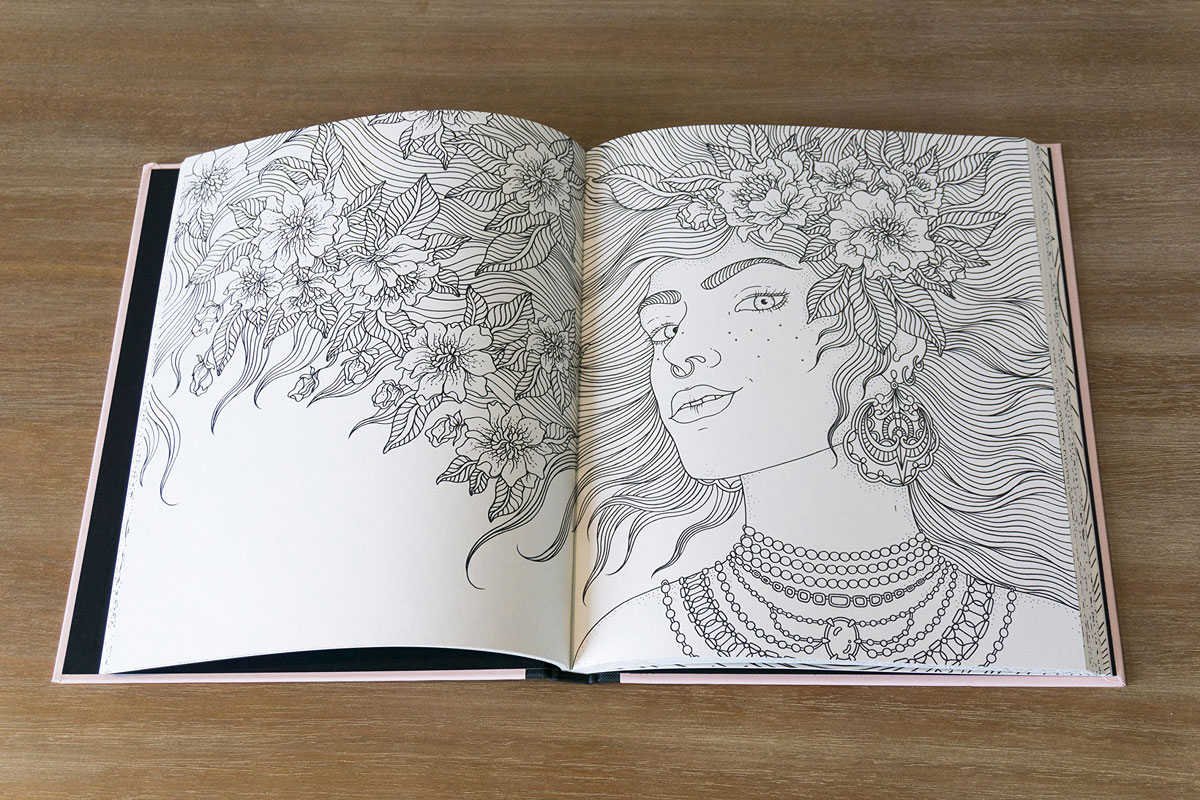 Summer Nights: Coloring Book