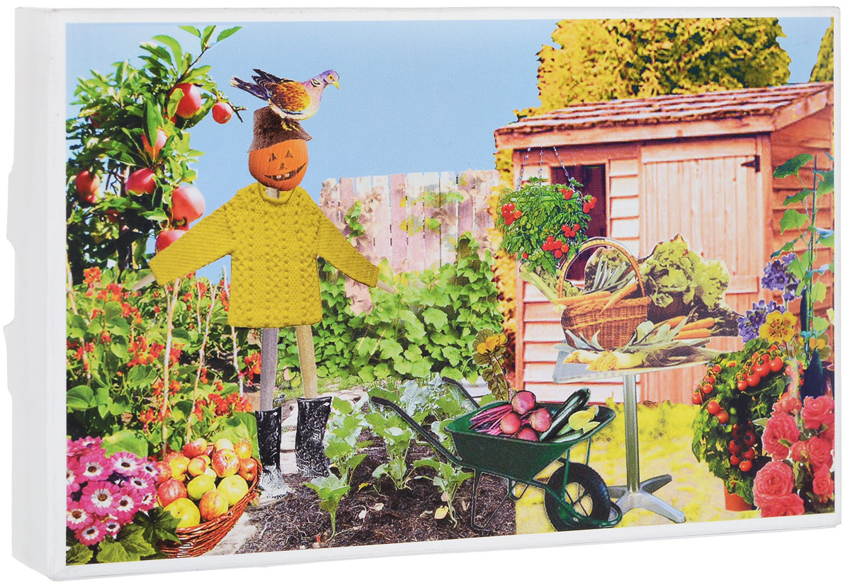 Открытка Postcarden Огород. 0014800148 Открытка Postcarden Огород. 0014800148Английский бренд Postcarden предлагает Вашему вниманию первый из очаровательных вдумчивых подарков для людей всех возрастов и увлечений. Поздравительные открытки Postcarden - абсолютно необычный подарок из Англии!Обычная поздравительная открытка - универсальный подарок, имеющий единственный недостаток: открытке остро не хватает сюрприза, из-за чего радость от нее получается одномоментной. Дизайнер Айми Фернивал (Aimee Furnival, Англия) нашла способ сделать открытку необычной, игривой, интерактивной, живущей, растущей и дарящей радость ДЕНЬ за ДНЕМ!Британское изобретение садкрытка умиляет: почтовая открытка за несколько дней превращается в живой мини-садик, с которого можно собрать урожай. Садкрытка образуется слиянием русских слов сад и открытка. Точно так же Postcarden - это соединение Postcard и Garden. Садик в открытке! Прелесть! Оживите пространство вокруг себя и Вы почувствуете прилив сил и позитивных эмоций. Рекомендации по использованию:1. Откройте и соберите открытку. 2. Любым имеющимся в наличии клеем, приклейте участки помеченные надписью Glue this side. 2. Слегка смочите салфетку (2-3 столовые ложки воды). 3. Распределите часть семян из пакетика равномерно по салфетке так, чтобы между семенами оставалось небольшое пространство 1-2 мм. 4. Поставьте в хорошо освещенное, теплое место. 5. Через 3-5 дней появятся первые побеги Кресс салата. 6. По необходимости, раз в день подливайте 1-2 столовые ложки воды (удобнее всего это делать пипеткой или одноразовым шприцем). 7. Полноценная зрелость растений будет достигнута на 20-25й день. 8. После созревания кресс салат можно употребить в пищу. В набор входят: открытка, семена Кресс салата и пластиковый лоток для проращивания семян.Характеристики: Материал: картон, семена Кресс салата.Размер в сложенном виде: 16 см х 10 см х 2 см.Размер в разобранном виде: 16 см х 10 см х 10 см.Производитель: Великобритания.