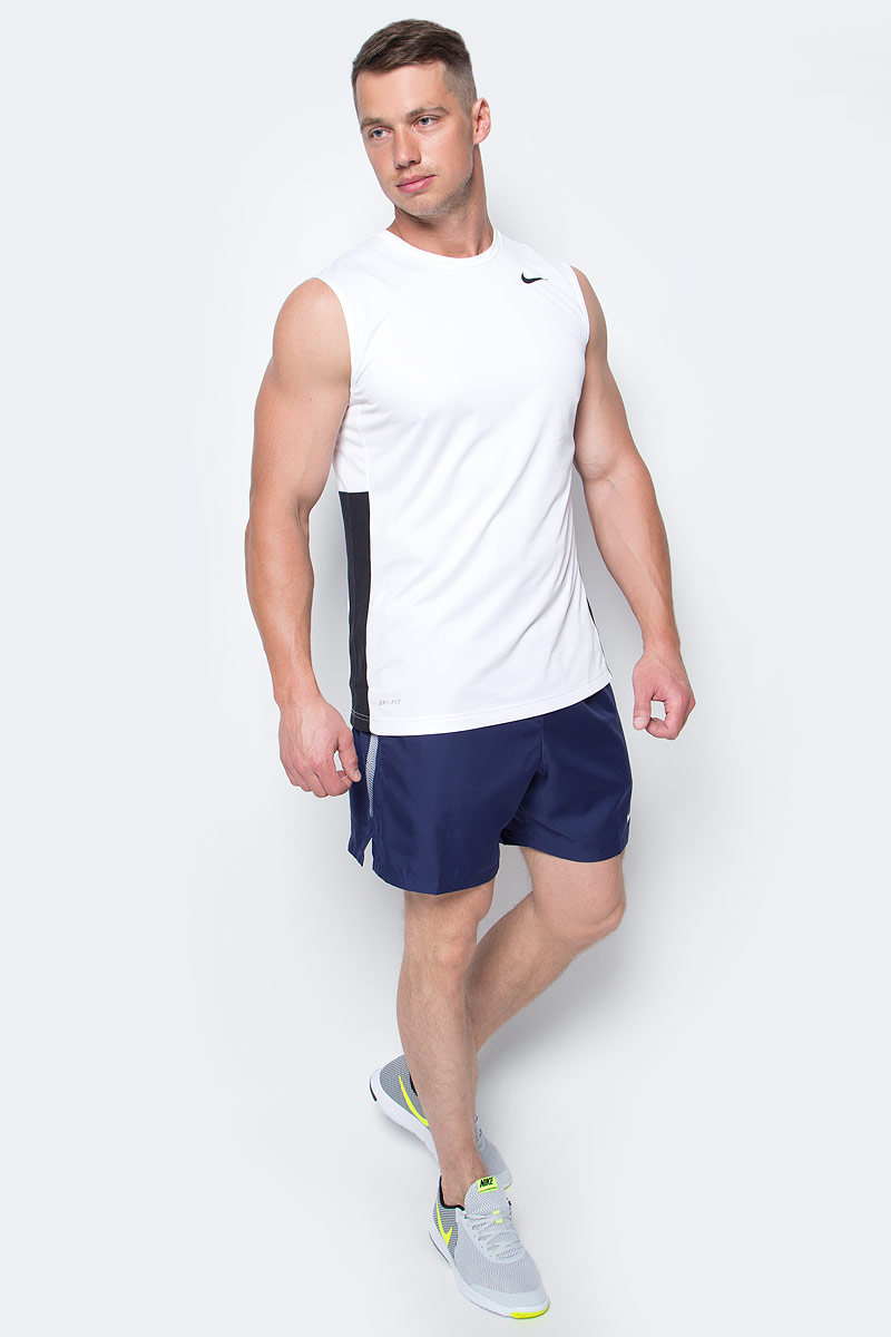 Шорты мужские Nike Court Dry Tennis Short, цвет: темно-синий. 830817-410. Размер M (46/48)830817-410 Шорты мужские Nike Court Dry Tennis Short, цвет: темно-синий. 830817-410. Размер M (46/48)830817-410Мужские шорты Court Dry Tennis Short от Nike созданы для абсолютной функциональности на корте. Модель выполнена из полиэстера и оснащена глубокими карманами для удобного и надежного хранения мячей. Технология Dri-FIT обеспечивает превосходную воздухопроницаемость и комфорт, выводя влагу на поверхность ткани и позволяя коже дышать. Эластичный воздухопроницаемый пояс с внутренним шнурком для идеальной посадки.
