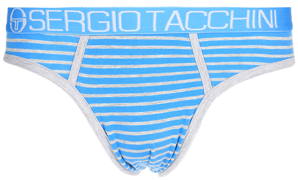 Трусы-слипы мужские Sergio Tacchini, цвет: голубой. 13961. Размер M (48)