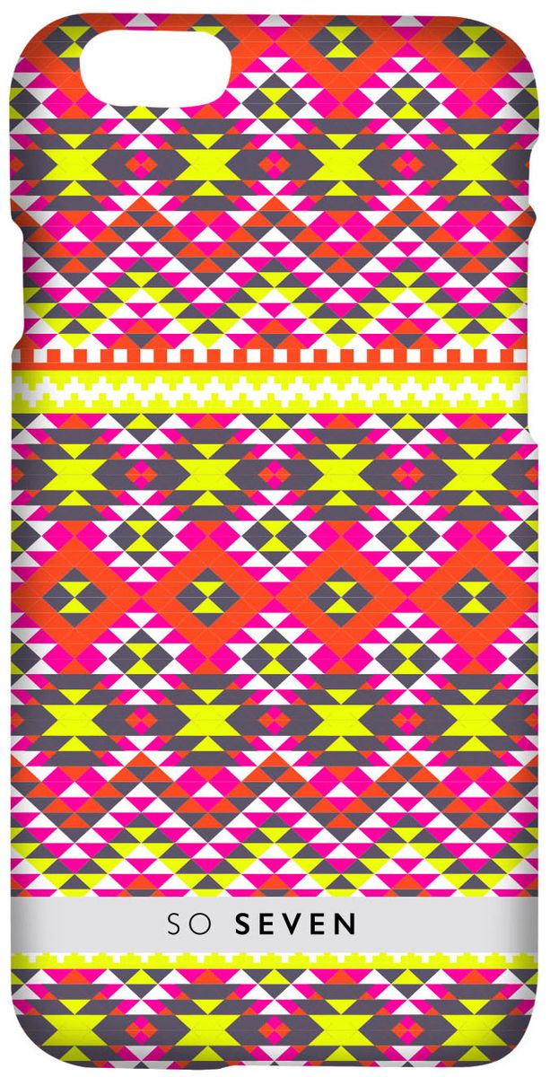 So Seven Inca Drawning Motif чехол для Apple iPhone 7 Plus/8 Plus, YellowSVNCSIN3IP7P So Seven Inca Drawning Motif чехол для Apple iPhone 7 Plus/8 Plus, YellowSVNCSIN3IP7PЧехол-накладка So Seven Inca Drawning Motif для Apple iPhone 7 Plus/8 Plus обеспечивает надежную защиту корпуса смартфона от механических повреждений и надолго сохраняет его привлекательный внешний вид. Накладка выполнена из высококачественного материала, плотно прилегает и не скользит в руках. Чехол также обеспечивает свободный доступ ко всем разъемам и клавишам устройства.