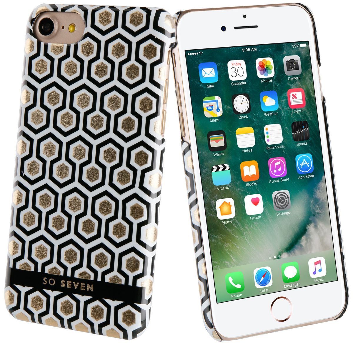 So Seven Midnight Hexagnale чехол для Apple iPhone 7/8SVNCSMN1IP7 So Seven Midnight Hexagnale чехол для Apple iPhone 7/8SVNCSMN1IP7Чехол-накладка So Seven Midnight Hexagnale для Apple iPhone 7/8 обеспечивает надежную защиту корпуса смартфона от механических повреждений и надолго сохраняет его привлекательный внешний вид. Накладка выполнена из высококачественного материала, плотно прилегает и не скользит в руках. Чехол также обеспечивает свободный доступ ко всем разъемам и клавишам устройства.