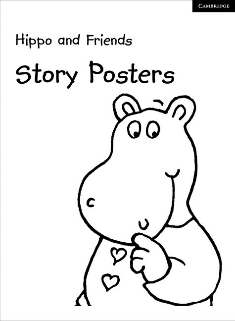 Hippo and Friends Starter Story Posters Pack of 6 the pygmy hippo story