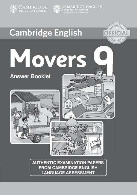 Cambridge English Young Learners 9 Movers Answer Booklet mcintosh c cambridge advanced learner s dictionary cd