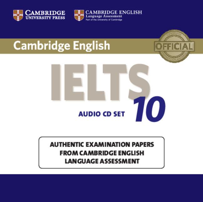 Cambridge IELTS 10 Audio CDs (2) cambridge english vocabulary for ielts with answers cd