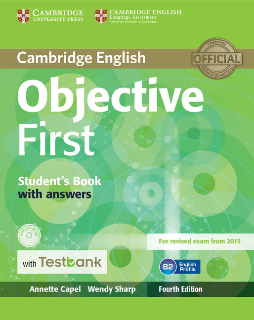 Objective First Student's Book with Answers with CD-ROM with Testbank mcintosh c cambridge advanced learner s dictionary cd
