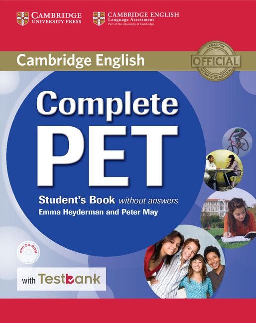 Complete PET Student's Book without Answers with CD-ROM and Testbank mcintosh c cambridge advanced learner s dictionary cd