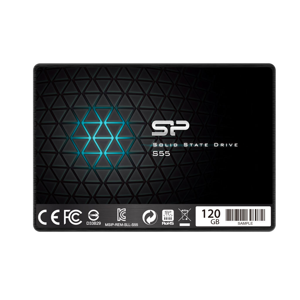 Silicon Power Slim S55 120GB (SP120GBSS3S55S25) SSD-накопитель