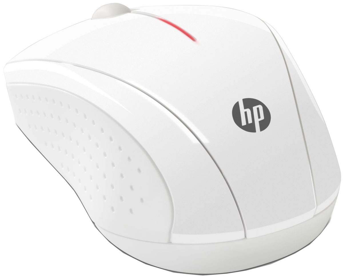 HP X3000, Blizzard White мышь