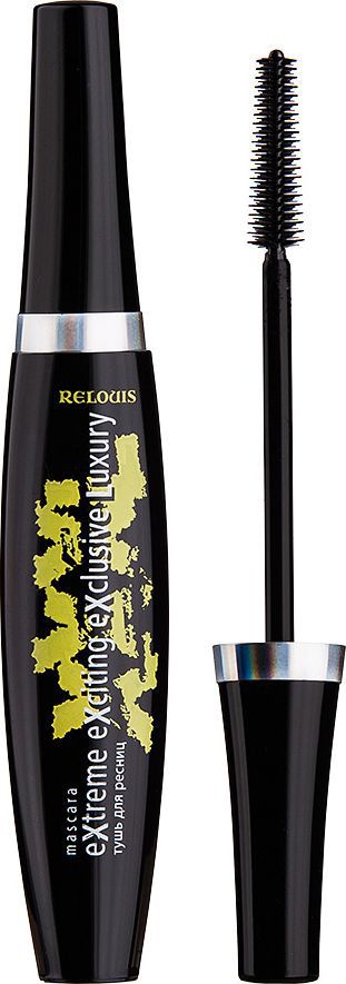 Relouis Тушь для ресниц XXXL Extreme Exciting Exclusive Luxury, 9 мл4810438010160 Relouis Тушь для ресниц XXXL Extreme Exciting Exclusive Luxury, 9 мл4810438010160Название туши говорит само за себя -eXtreme – экстремальный, смелый объем, вдохновляющий изгиб, неповторимая длина. Сочетание мягкой кремовой текстуры туши и специальной пластиковой щеточки позволяет прокрашивать каждую ресницу, создавая экстремальный объем , сохраняя при этом эффект легкости и не оставляя комочков.