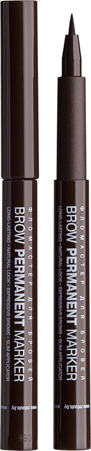 Relouis Фломастер для бровей Brow Permanent Marker, тон №03, 5 мл4810438013604 Relouis Фломастер для бровей Brow Permanent Marker, тон №03, 5 мл4810438013604Фломастер для бровей Brow Permanent Marker-это эффект естественного татуажа, при котором аккуратно прорисованные волоски сливаются с натуральными, создавая идеальный объем без пустых участков. Тонкий аппликатор, стойкость в течение дня и 3 универсальных оттенка.