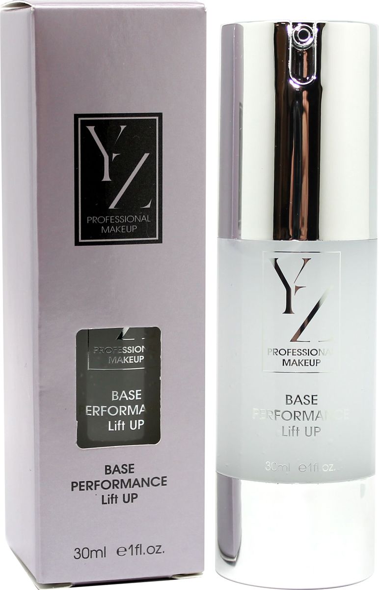 YZ База под макияж Perfomance Lift Up, прозрачная, 30 мл5221 YZ База под макияж Perfomance Lift Up, прозрачная, 30 мл5221Шелковистая текстура базы под макияж Перфоманс легко распределяется по коже, разглаживает морщинки и скрывает несовершенства рельефа кожи. Через пару минут после нанесения вы почувствуете, что кожа подтягивается. Эффект лифтинга и разглаживания достигается за счет гибкого эластомера, который образует на лице сетчатый каркас и заполняет собой любые неровности. Подтягивающая база под макияж обладает влагоудерживающими и защитными свойствами. Ее активные компоненты действуют гидрофильно, образуя защитную плёнку, которая ограничивает трансэпидермальную потерю воды. Гидрогенированное касторовое масло питает кожу в течение дня, а витамин Е защищает от преждевременного старения. База улучшает сцепку кожи с последующими декоративными средствами, увеличивая стойкость макияжа. База не содержит силиконов, парабенов и минеральных масел.