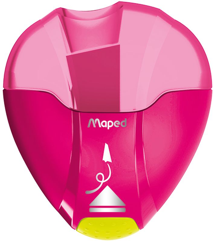 Maped Точилка Igloo с контейнером032710 Maped Точилка Igloo с контейнером032710Точилка Maped Igloo выполнена из прочного пластика. Полупрозрачный контейнер для сбора стружки позволяет визуально контролировать уровень заполнения и вовремя производить очистку.Сломанный стержень легко вынимается из точилки по нажатию кнопки.
