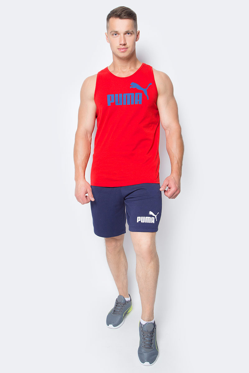Шорты мужские Puma Ess No.1 Sweat Shorts 9, цвет: синий. 83826106. Размер XS (44/46)83826106 Шорты мужские Puma Ess No.1 Sweat Shorts 9, цвет: синий. 83826106. Размер XS (44/46)83826106Шорты ESS No.1 Sweat Shorts 9, выполненные из хлопка и полиэстера, прекрасно подойдут для ваших тренировок. Шорты декорированы прорезиненным логотипом PUMA. Среди других отличительных особенностей изделия - пояс из его основного материала с продернутым затягивающимся шнуром, карманы в швах, а также нашитая сверху задняя кокетка для лучшей посадки по фигуре.