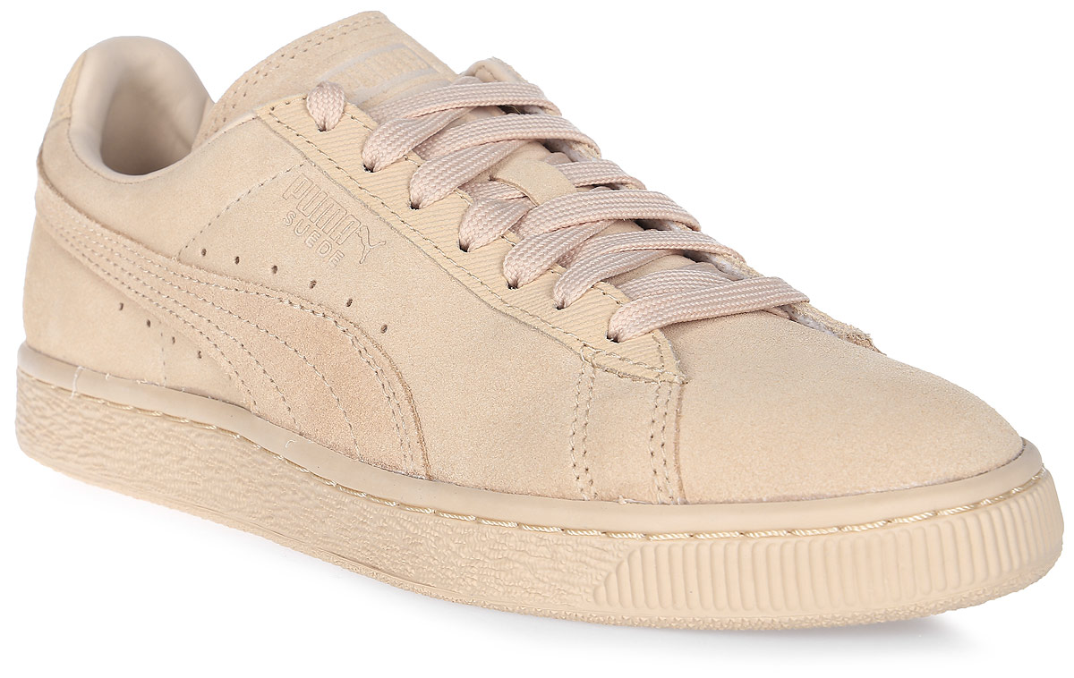 Кеды женские Puma Suede Classic Tonal, цвет: персиковый. 36259502. Размер 7,5 (40)36259502 Кеды женские Puma Suede Classic Tonal, цвет: персиковый. 36259502. Размер 7,5 (40)36259502Без сомнения, самая известная и популярная модель от Puma произвела в своё время настоящую революцию в мире спортивной обуви, прославив этот немецкий бренд и став неотъемлемым аксессуаром молодежи, исповедующей активный стиль жизни, в любой стране мира. Так продолжается с далеких 80-х и до наших дней. Культовая модель Suede представлена в этом сезоне в изысканном монохромном варианте, причем каждое из цветовых решений оживит ваш летний гардероб.