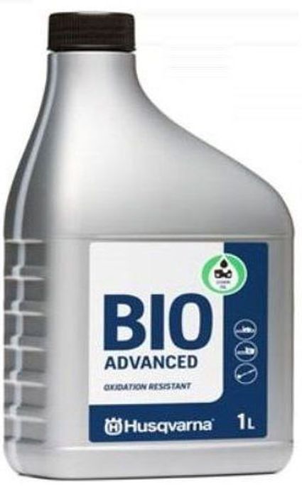 Масло для смазки цепи Husqvarna Bio Advanced, 1 л5888183-01 Масло для смазки цепи Husqvarna Bio Advanced, 1 л5888183-01Масло для смазки цепи Bio Advanced обеспечивает высокую производительность бензопилы. Биологически разлагаемое. Не теряет своих свойств после длительного хранения. Его уникальная формула разработана специально для пил Husqvarna. На 35% повышена стойкость к окислению и на 12% выше смазочные свойства (в сравнении VegOil). Повышенная устойчивость к окислению означает, что ваша пила будет готова к работе даже после длительного хранения.