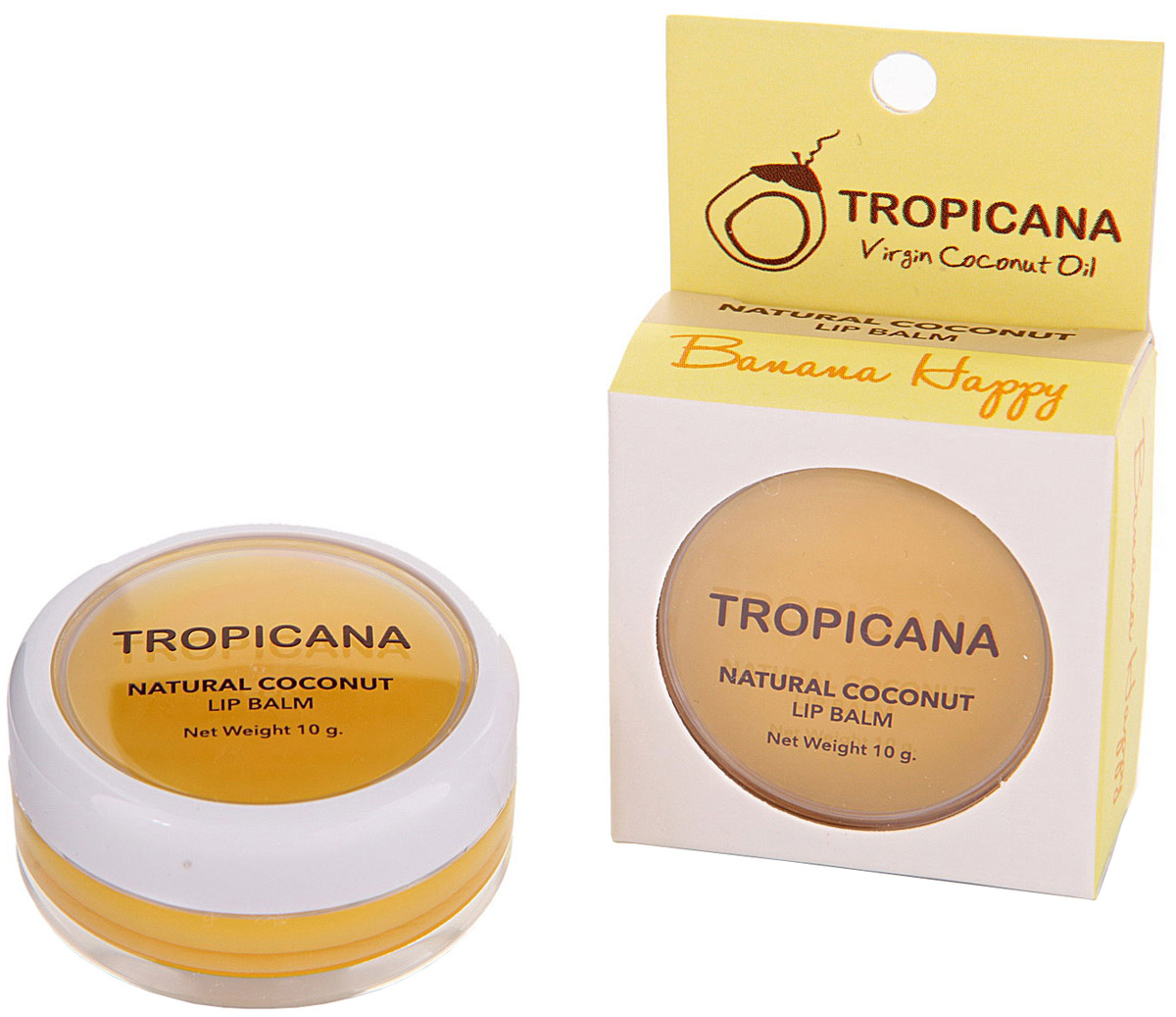 Бальзам для губ Банановое счастье Tropicana, 10 грA16354/01 Бальзам для губ Банановое счастье Tropicana, 10 грA16354/01Обогащенный органическим кокосовым маслом холодного отжима, экстрактом банана и маслом ши. Препятствует образованию микро-трещинок на обветренных губах. Сочетание витаминов С и Е это мощный антиоксидант, делает губы гладкими и мягкими. Зрительно увеличивает губ. Спасает от ожогов на солнце, а также ухаживает и увлажняет в зимний период. С приятным ароматом банана. Не содержит в себе отдушек и химических добавок.