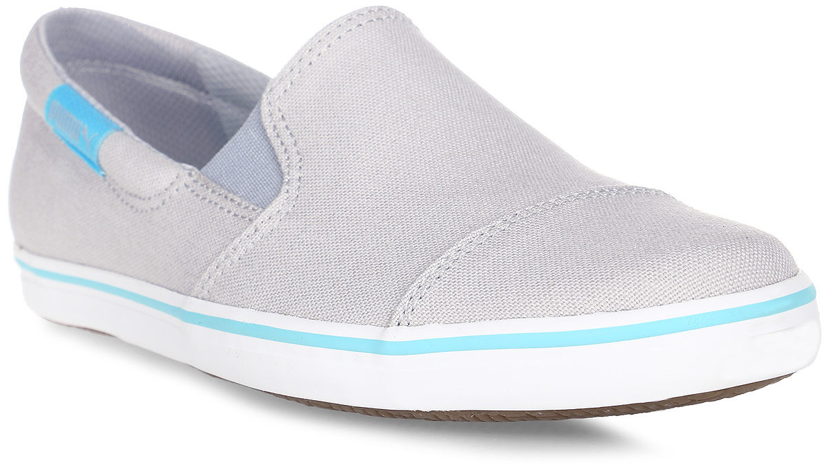 Слипоны женские Puma Elsu v2 Slip On Wn s, цвет: светло-серый. 35994504. Размер 4 (36)35994504 Слипоны женские Puma Elsu v2 Slip On Wn s, цвет: светло-серый. 35994504. Размер 4 (36)35994504Легкие женские слипоны Elsu v2 Slip On от Puma покорят вас с первого взгляда! Модель изготовлена из текстильного материала по принципу кед. Обувь оформлена фирменной нашивкой. Резинки, расположенные на подъеме, гарантируют идеальную посадку модели на вашей ноге. Мягкая стелька из EVA с покрытием из текстиля обеспечивает комфорт и удобство при ходьбе. Гибкая подошва, дополненная рифлением, обеспечивает хорошее сцепление с любой поверхностью. Слипоны прекрасно сидят на ноге, их легко надеть и снять - словом, это идеальный выбор для тех, кому нужна современная обувь, отвечающая принципу надел и пошёл!