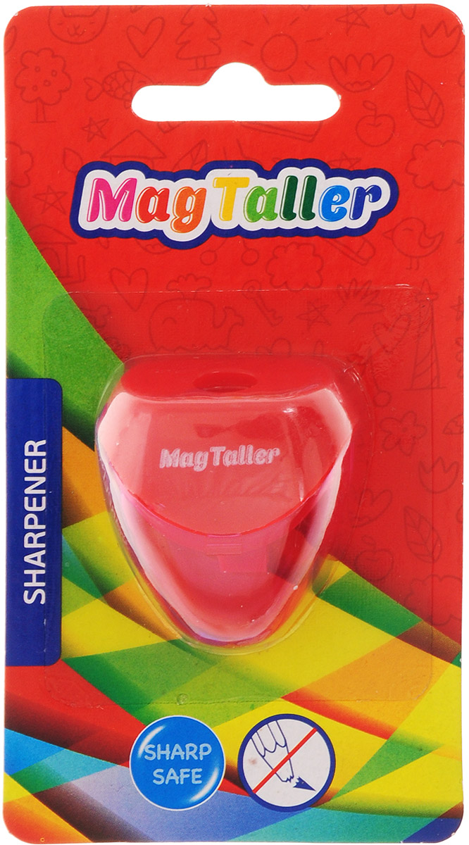 MagTaller Точилка Astia цвет красный604204_красный MagTaller Точилка Astia цвет красный604204_красныйТочилка MagTaller Astia предназначена для затачивания классических простых и цветных утолщенных карандашей.В наборе точилка из прочного пластика с контейнером для стружек. Острые лезвия обеспечивают высококачественную и точную заточку деревянных карандашей.