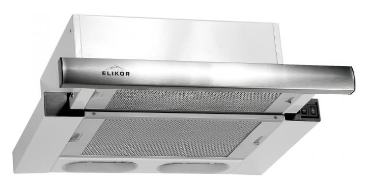 Elikor КВ II М-400-60-260, Steel вытяжка встраиваемая