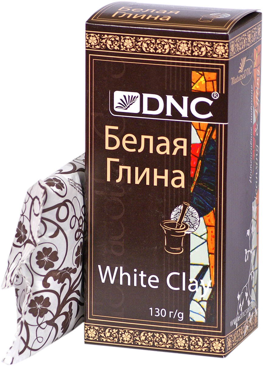 DNC Глина косметическая белая 130 г4751006750036 DNC Глина косметическая белая 130 г4751006750036Благодаря своим природным свойствам БЕЛАЯ косметическая глина эффективно очищает и подсушивает жирную кожу, вбирая в себя избыток кожного сала и очищая поры. Белая глина содержит каолин, который хорошо подходит для жирного типа кожи. Маски из белой глины подходят для нанесения на жирную кожу или на жирные участки кожи смешанного типа. Поскольку белая глина обладает сильным подсушивающим действием, ее не рекомендуется наносить на сухую кожу.