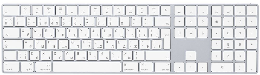 Apple Magic Keyboard клавиатура с цифровой панелью (MQ052RS/A)
