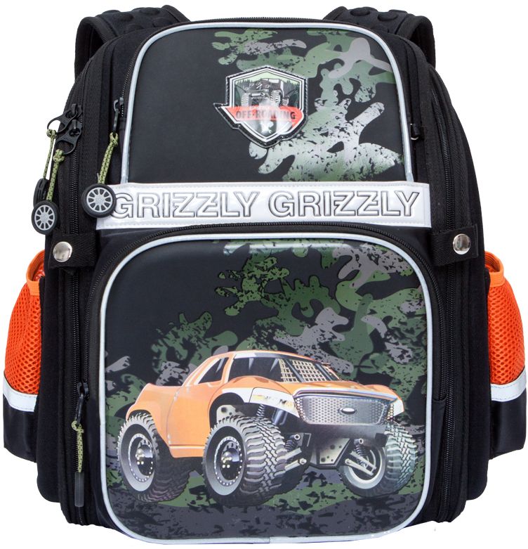 Grizzly Ранец школьный цвет черный RA-776-2