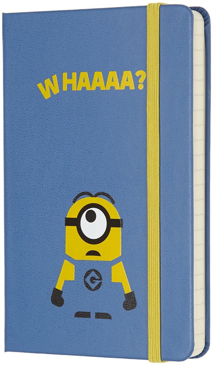 Moleskine Записная книжка Minions Pocket 96 листов в линейку цвет голубой430903 Moleskine Записная книжка Minions Pocket 96 листов в линейку цвет голубой430903Новая лимитированная коллекция записных книжек от Moleskine приурочена к выходу на экраны третьей части мультфильма Гадкий Я 3. Записные книжки оформлены в характерных цветах: желтый и синий, как всеми любимые желтые Миньоны в своих синий комбинезонах. Внутренний блок состоит из 192 листов в линейку. Неповторимые черты записной книжки Молескин: Прошитый нитками переплет;Практичные скругленные углы;Не желтеющие со временем страницы;Быстро впитывающая чернила бумага;Вместительный внутренний кармашек.