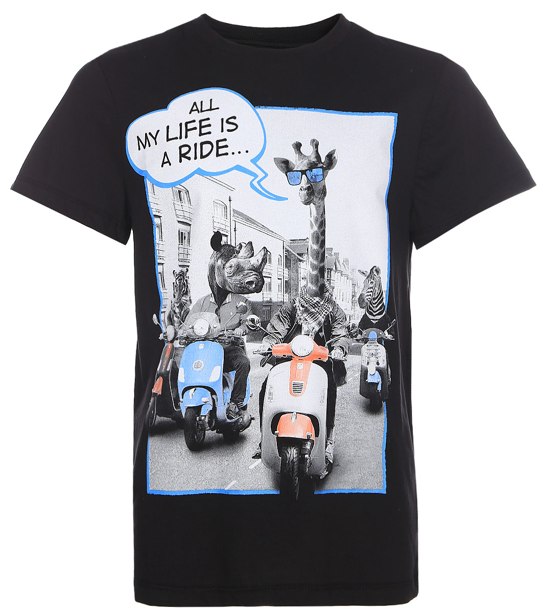 Футболка для мальчика Sela, цвет: черный. Ts-811/109-7331. Размер 128Ts-811/109-7331 Футболка для мальчика Sela, цвет: черный. Ts-811/109-7331. Размер 128Ts-811/109-7331Стильная футболка для мальчика Sela станет отличным дополнением к повседневному гардеробу. Модель прямого кроя с короткими рукавами изготовлена из натурального хлопка и оформлена модным принтом. Круглый вырез горловины дополнен мягкой трикотажной резинкой. Модель подойдет для прогулок и дружеских встреч, а универсальный цвет позволит сочетать ее с любой одеждой.