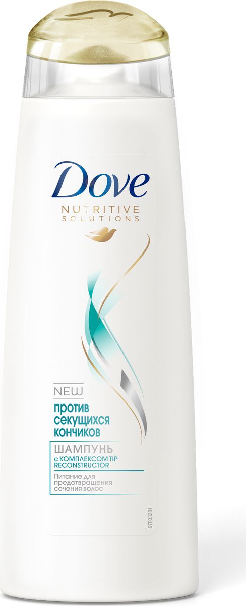 Dove Шампунь Hair Therapy Против секущихся кончиков, 380 мл
