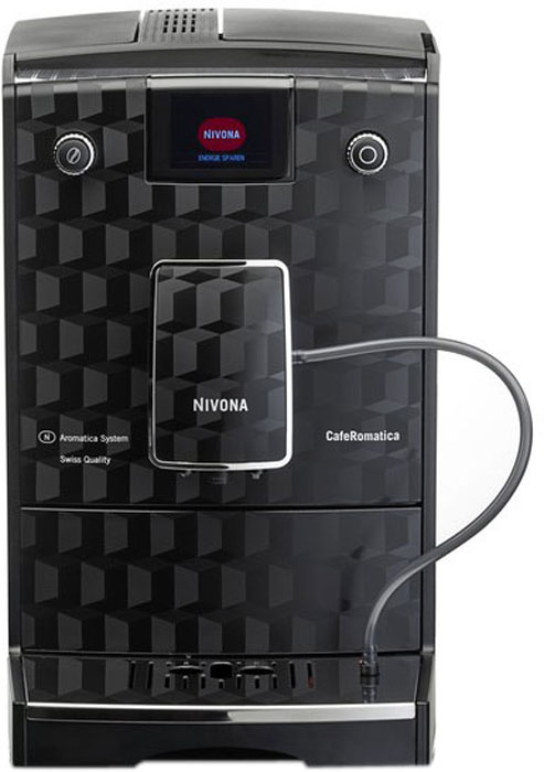 Nivona CafeRomatica NICR 788 кофемашинаТВОС-00692 Nivona CafeRomatica NICR 788 кофемашинаТВОС-00692Кофемашина NIVONA CafeRomatica 788 -это многофункциональный прибор, который поможет вам без труда насладиться любимым напитком. Откройте для себя новое измерение кофе!Высококлассный футуристический дизайн прекрасно впишется в каждую современную кухню. Кроме того, модель 788 имеет функции обеспечения производительности, вдохновляющие каждого ценителя кофе. Устройство обладает чрезвычайно низким уровнем шума. Кофемашина оснащена функциями регулировки крепости кофе (в 5 этапов) и температуры кофе (в 3 этапа). Подставка с подогревом сохранит температуру напитка. Емкость для воды имеет объем 2,2 л.Программы для очистки, удаления накипи и полоскания, запускаемые одним нажатием кнопки, а так же функция статистики и мониторинга необходимости технического обслуживания обеспечат легкий уход за кофемашиной. Режим ECO и выключатель помогают достигнуть почти нулевого потребления энергии. Стильный дизайн кофемашины дополняет подсветка чашки.