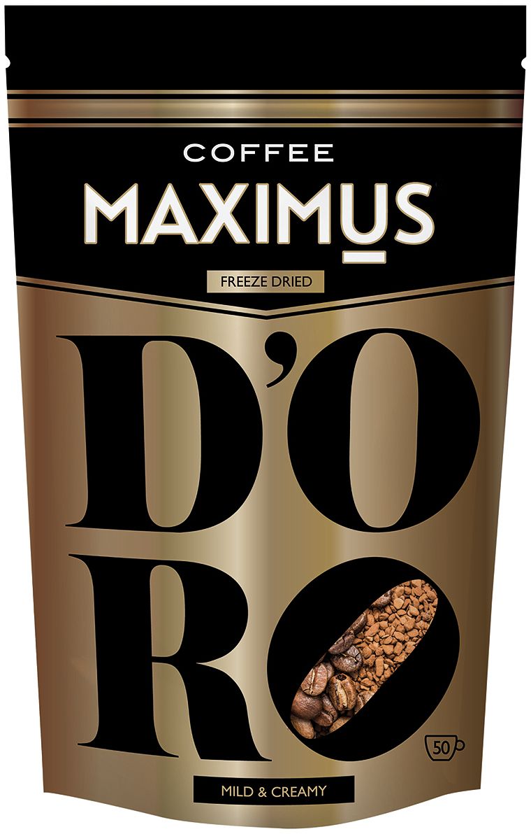 Maximus Doro кофе растворимый, 70 г4607051542983 Maximus Doro кофе растворимый, 70 г4607051542983Создан для любителей мягкого кофе с нежной пенкой.