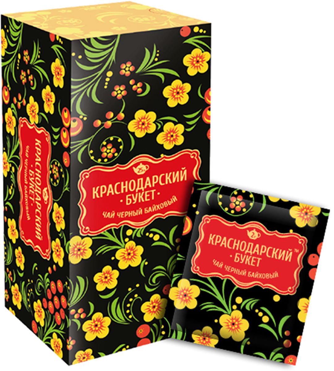 Краснодарский букет чай черный в пакетиках, 25 шт