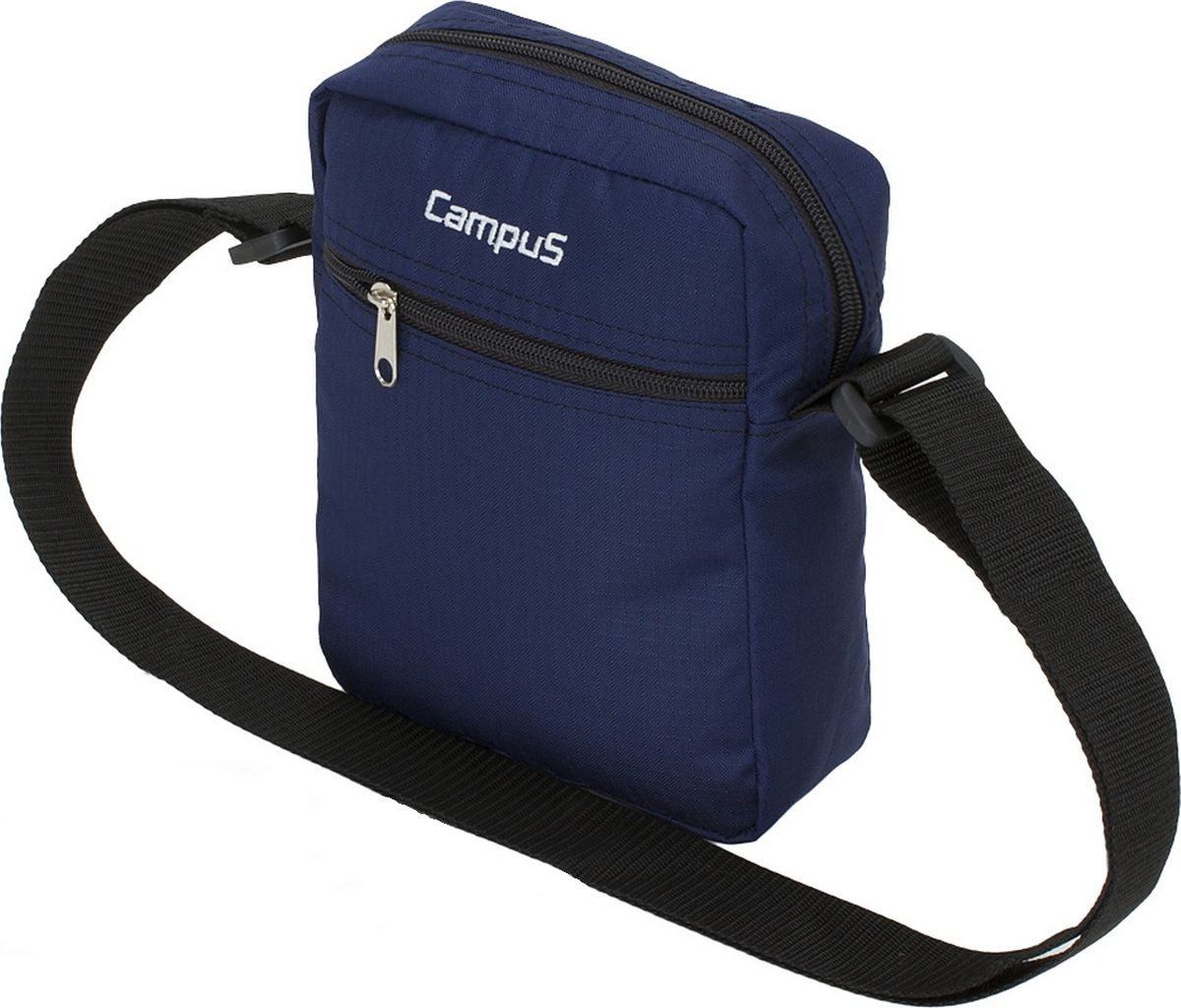Сумка Campus Pag, цвет: синий. 50380251609235038025160923 Сумка Campus Pag, цвет: синий. 50380251609235038025160923Универсальная сумочка Campus Pag прекрасно подходит для аксессуаров - ключей, телефона и т. д. Выполнена из полиэстера. Сумка имеет 3 кармана на молнии. Оснащена регулируемым ремнем и очень прочными и долговечными замками.