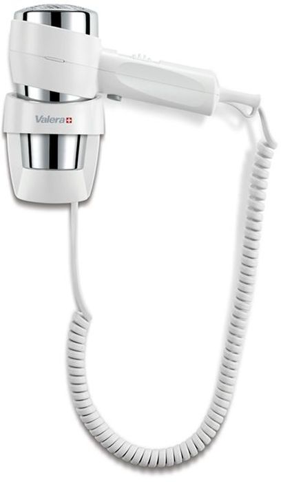 Valera Action Super Plus 1200, White фен542.05/038A WHITE Valera Action Super Plus 1200, White фен542.05/038A WHITEНастенный фен Valera Action Super Plus 1200 классической формы с хромированными вставками - это превосходный фен для дома, гостиницы или фитнес клуба. Фен оснащен режимом подачи холодного воздуха. В комплект входит насадка для концентрации воздушного потока. Безопасная кнопка включения/выключения на фене обеспечит подачу воздуха только при нажатии. Фен работает в трех температурных режимах и в двух режимах интенсивности подачи воздуха.