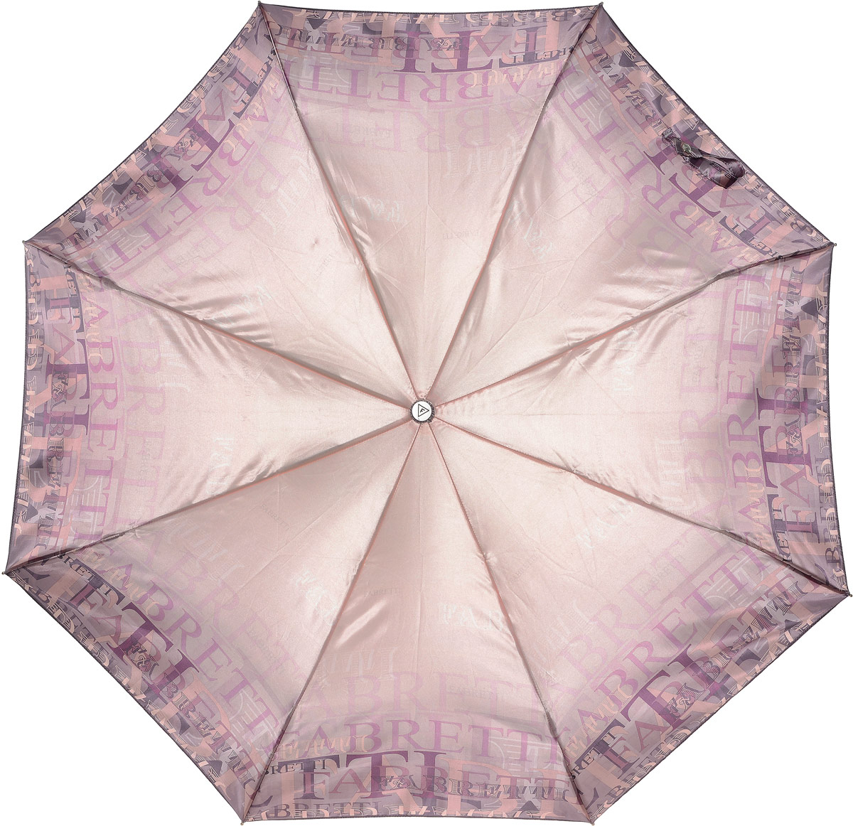 Зонт женский Fabretti, автомат, 3 сложения, цвет: фиолетовый. L-17100-3