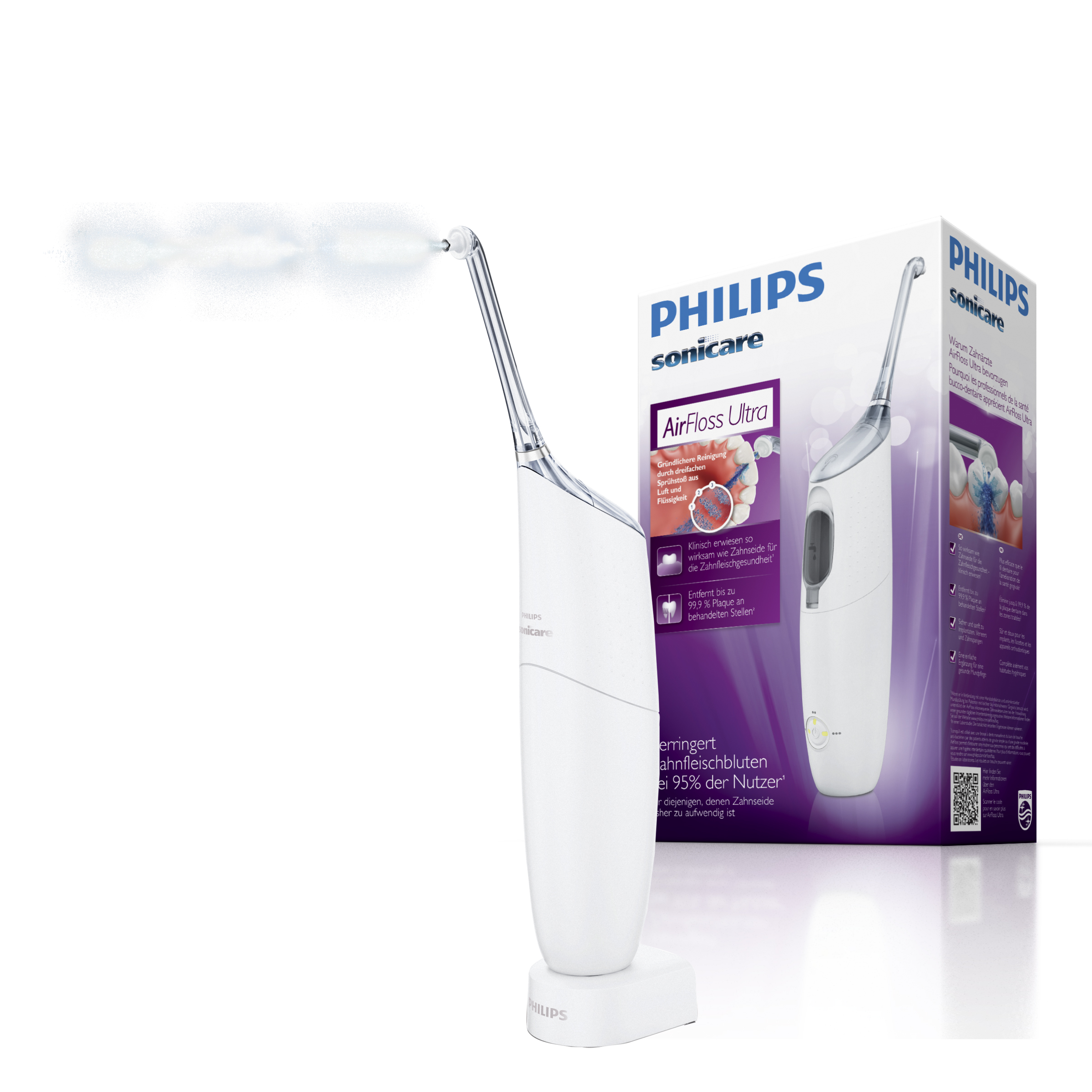 Philips AirFloss Ultra HX8331/01 прибор для очистки межзубных промежутков