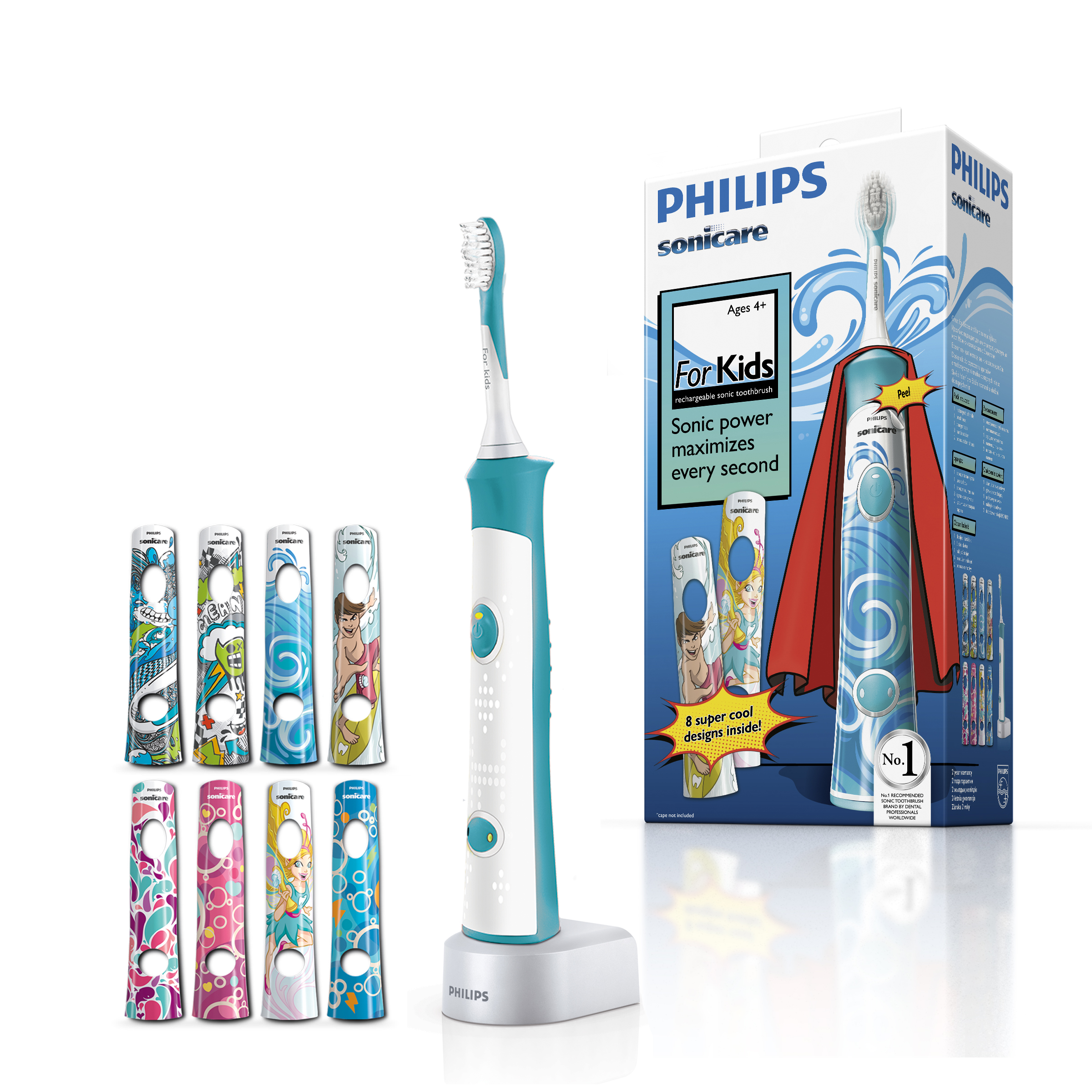 Philips ForKids HX6311/07 звуковая зубная щетка для детей