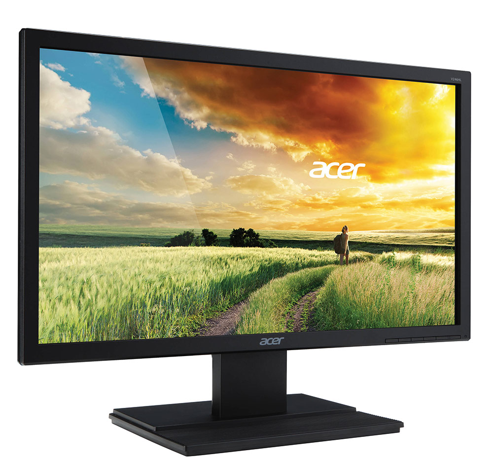 Acer V246HYLbd, Black мониторUM.QV6EE.002 Acer V246HYLbd, Black мониторUM.QV6EE.002Монитор Acer 23.8 V246HYLbd черный IPS LED 16:9 DVI Mat 250cd