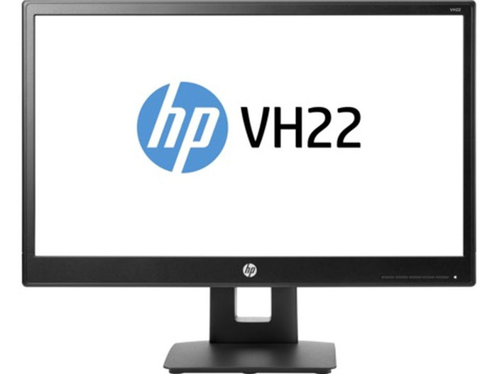 HP VH22, Black мониторX0N05AA HP VH22, Black мониторX0N05AAМонитор HP 21.5 VH22 черный TN+film LED 5ms 16:9 DVI DisplayPort Mat HAS Pivot 250cd