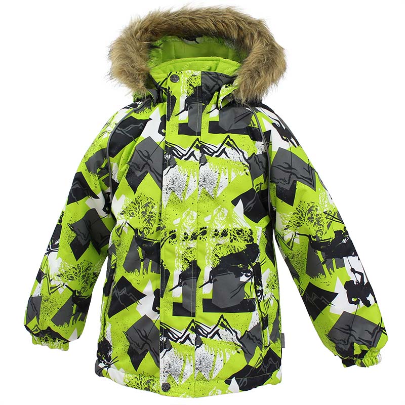 Куртка детская Huppa Marinel, цвет: лайм. 17200030-72547. Размер 9817200030-72547 Куртка детская Huppa Marinel, цвет: лайм. 17200030-72547. Размер 9817200030-72547Детская куртка Huppa изготовлена из водонепроницаемого полиэстера. Куртка застегивается на застежку-молнию и кнопки. Модель дополнена отстегивающимся капюшоном с мехом. Края рукавов собраны на внутренние резинки. У модели имеются два врезных кармана. Изделие дополнено светоотражающими элементами.