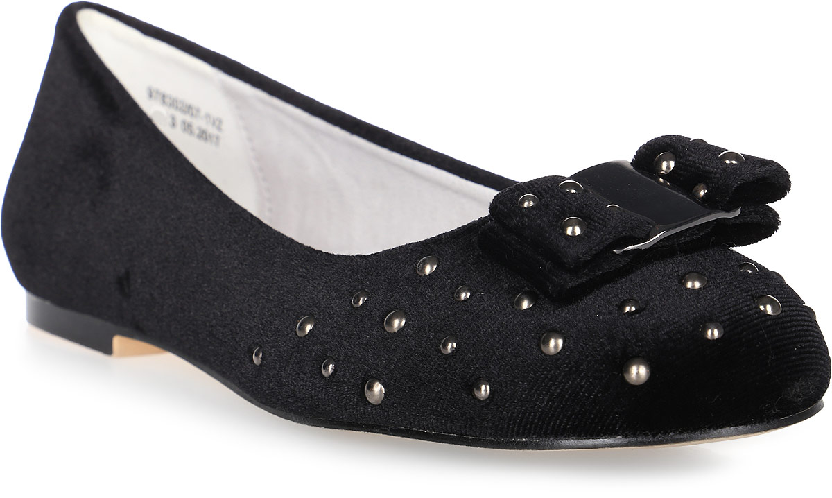 Туфли для девочки Betsy, цвет: черный. 978302/07-01VZ. Размер 35