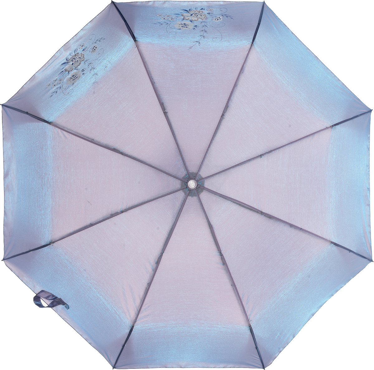 Зонт женский Mitya Veselkov, автомат, 3 сложения, цвет: фиолетовый. ZONT3-22