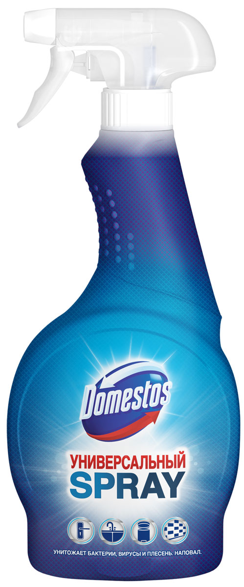 Универсальное чистящее средство Domestos, спрей, 500 мл
